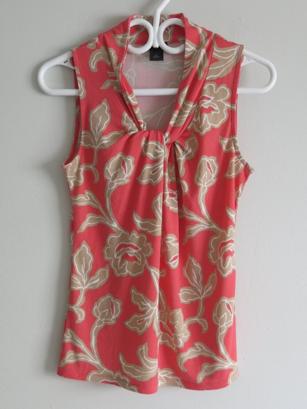 Ann Taylor Factory Multi Color Floral Print Sleeveless Top Blouse - Size XS